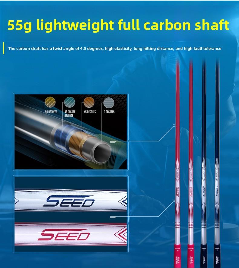 Junior Golf Driver - Titanium Alloy Head, Carbon Shaft (Suitable for Girls and Children/Beginners)