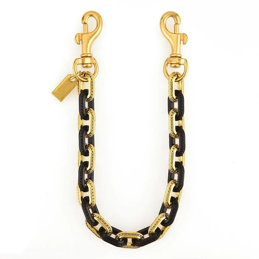 【2026 Hot Selling】Detachable 2-in-1 Metallic Streetwear Purse Extender Chain, Modern Square Charm Messenger Strap, Adjustable Fashion Accessory for Crossbody Handbags, USA & EU Favorite Bag Chains for Handbags, Two-In-One