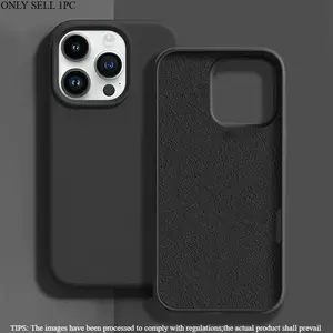 Luxury Feel Magnetic Phone Case Cover with 2pcs Tempered Glass Screen Protector Suitable for Iphone 17, 16, 15, 14, 13, 12, 11 Pro Max And 16 Plus, Supports Wireless Charging, Simple Solid Color Protective Phone Case for Both Men And Women