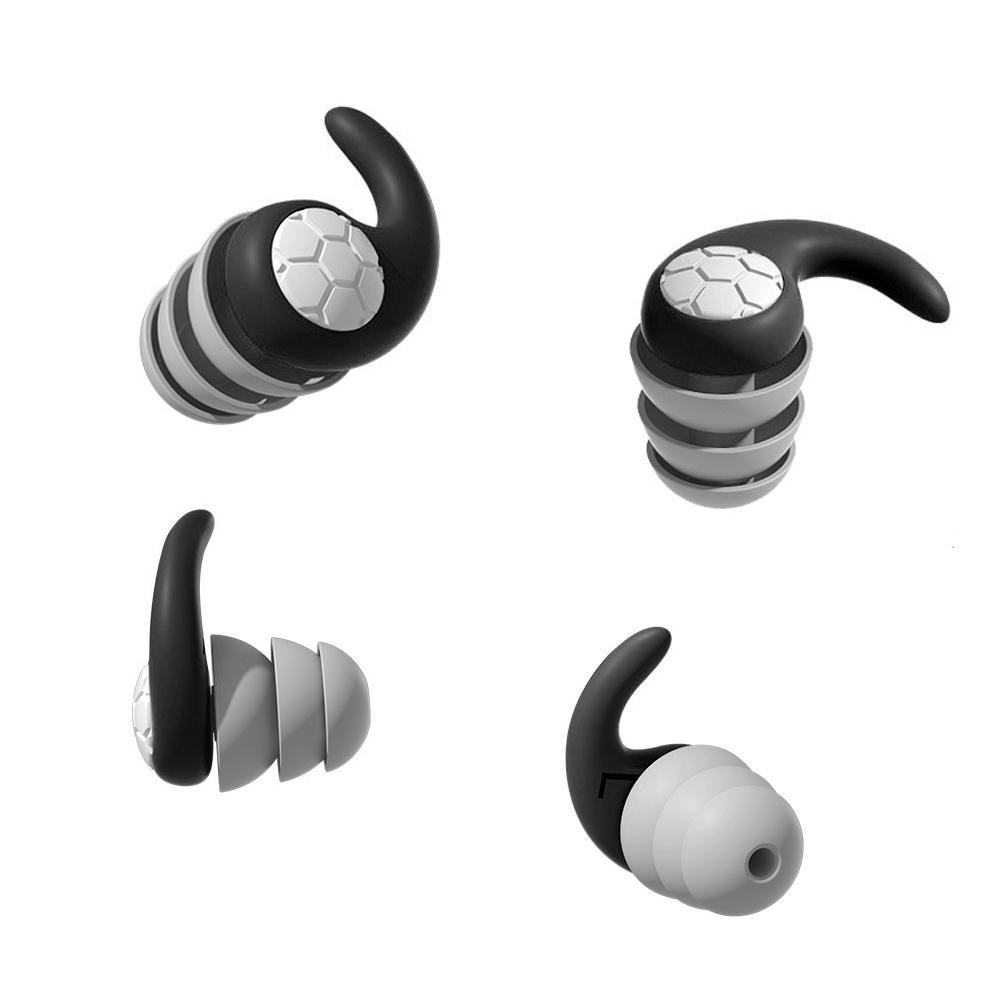 Soft Silicone Ear Plugs for Swimming Sleeping Concerts Motorcycling Daily Use Earplug