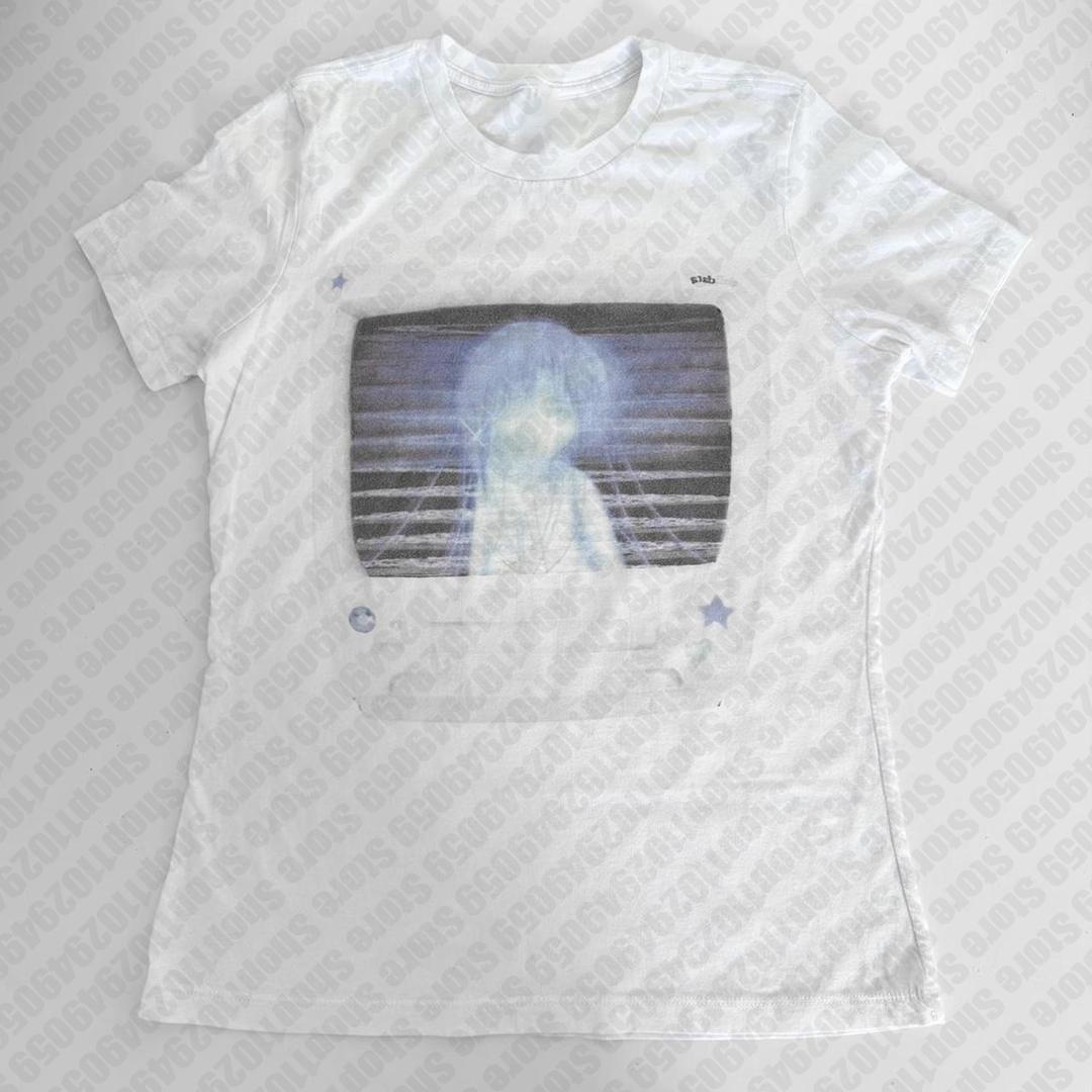 90s Harajuku Clothes Simple Vintage Tee Aesthetic Casual  anime Streetwear O-neck Text Printing Women Tops Emo Girls T-shirts