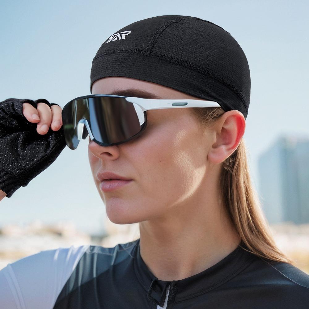 Breathable Cycling Cap, 2/3 Counts Anti-UV Sports Helmet Liner Cap, Outdoor Cycling Cap for Summer