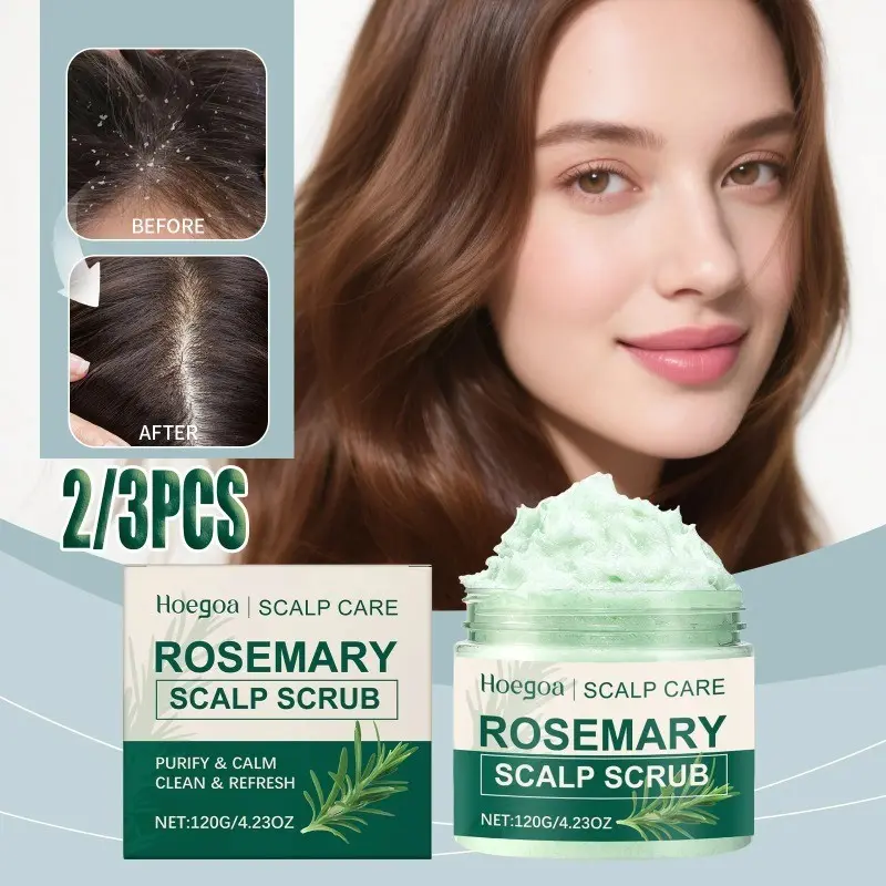 Scalp Scrub For Deep Cleansing Dandruff Control Itchy Scalp Care Removes Buildup Excess Oil For Refreshed Healthy Hair 120g