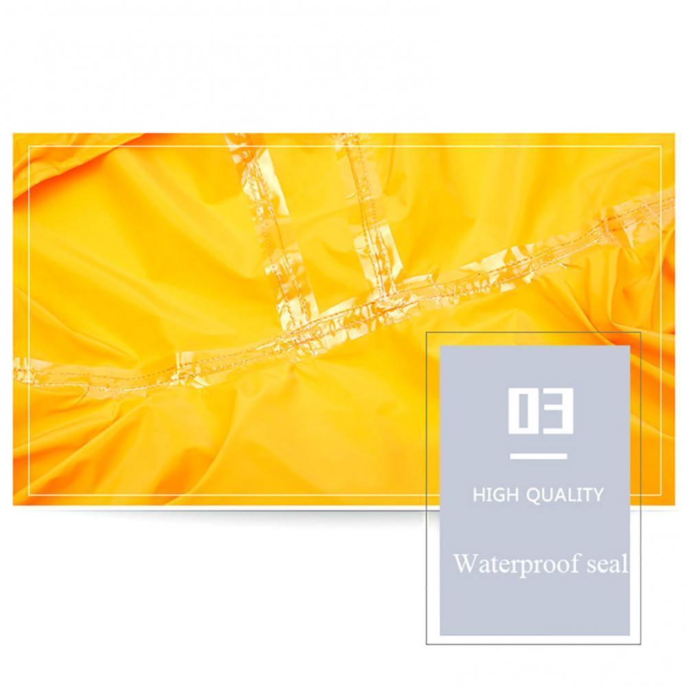 Work Raincoat Unisex One piece Coveralls Uniform Waterproof Poncho Hooded Raincoat Jumpsuit Thicken Rainwear Work Protection