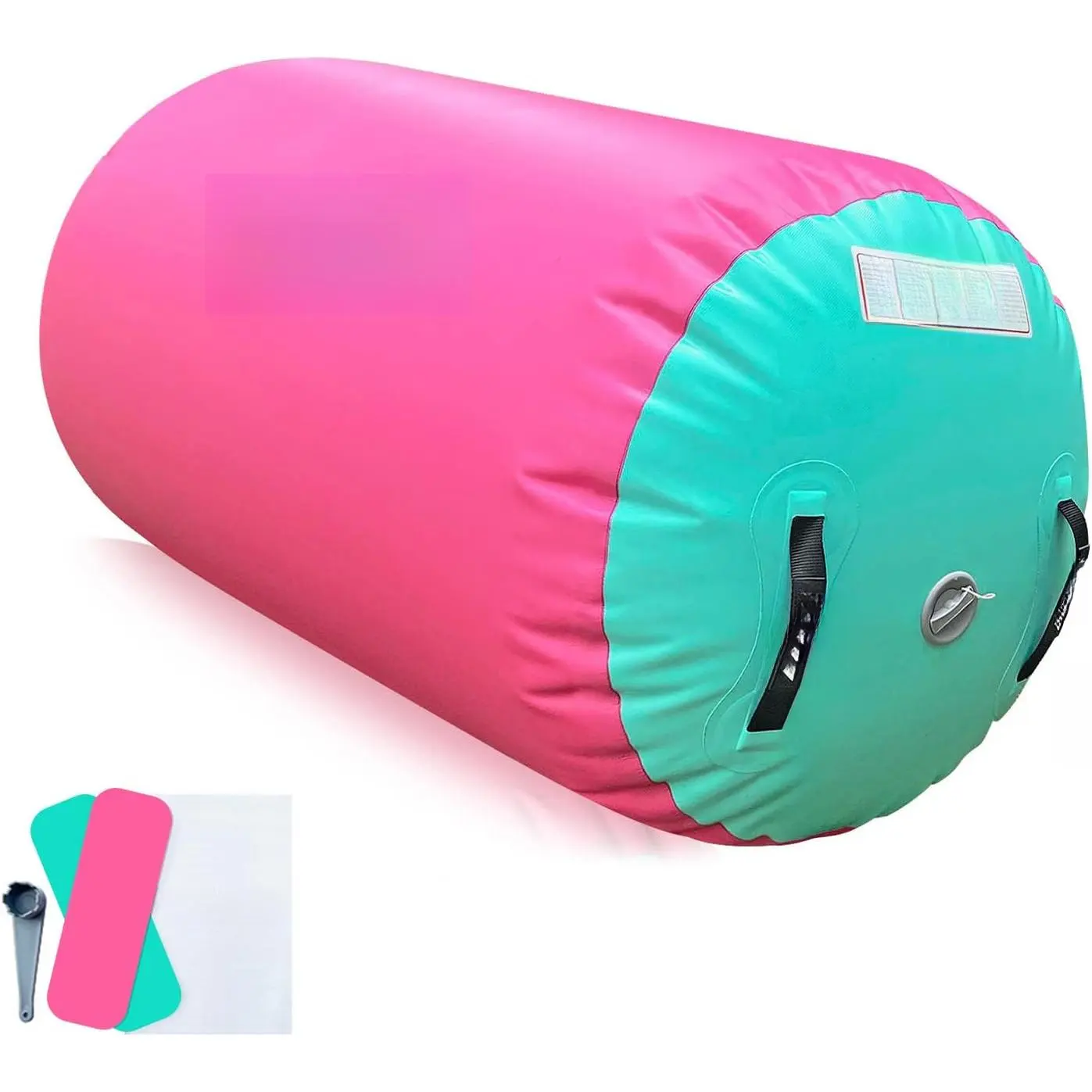 Gymnastics Tumbling Equipment Air Barrel Inflatable Octagon Tumbler Roller Back-bend Trainer Cheerleading Without Pump