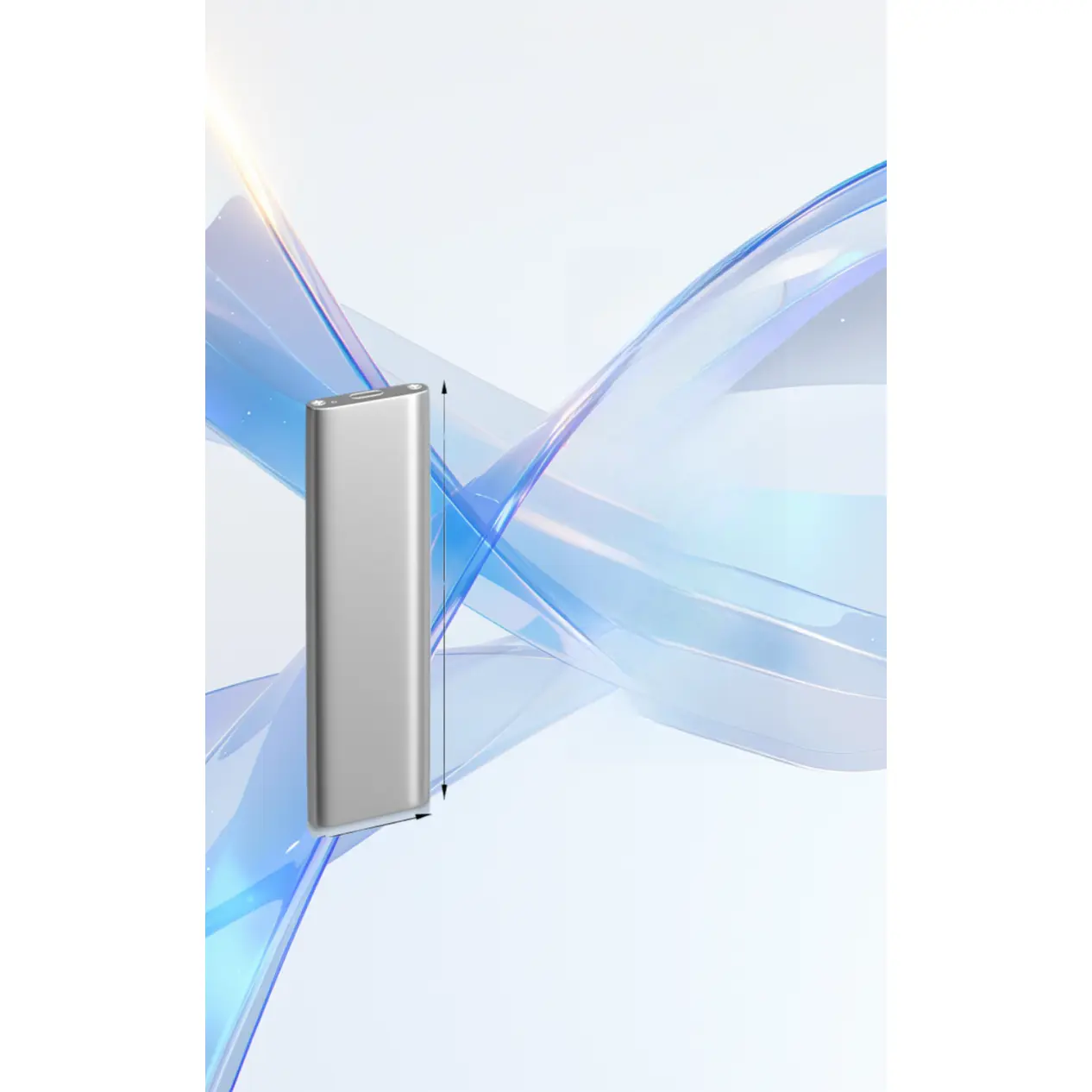 Aluminum USB3.2 Dual Protocol NGFF NVMe M.2 SSD Portable External Hard Drive Storage Enclosure