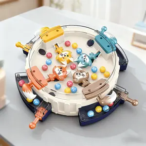 Upgraded Animal Bean-Eating Game — Featuring an Adorable Little Wolf! No Lost Beans, Durable Thickened Material. Perfect for Family Game Nights, Parties, and Creating a Fun Atmosphere.