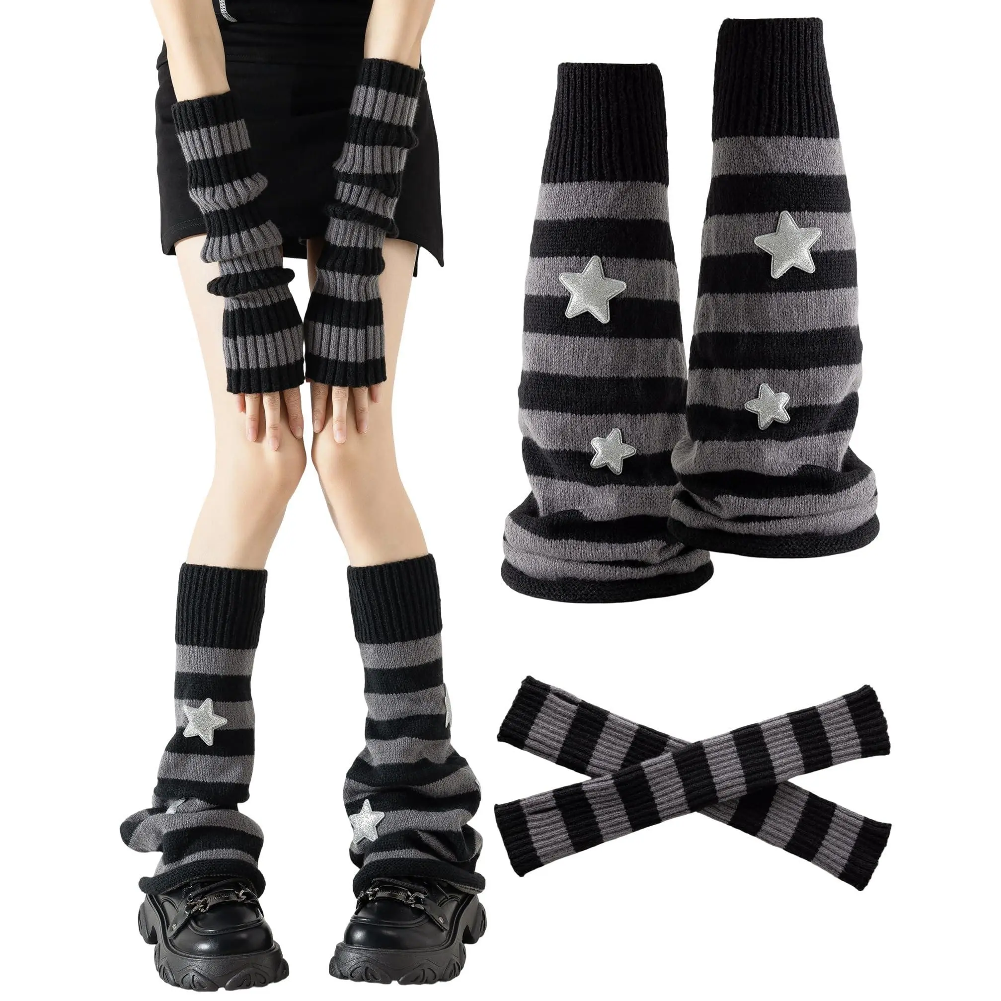 Gray-black Stripes