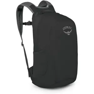 Osprey Ultralight Collapsible Stuff Pack - Lightweight, Packable Travel Backpack - Extra Bag For Travel and Every Day - 18 L Capacity Daypack to Expand Luggage, Black