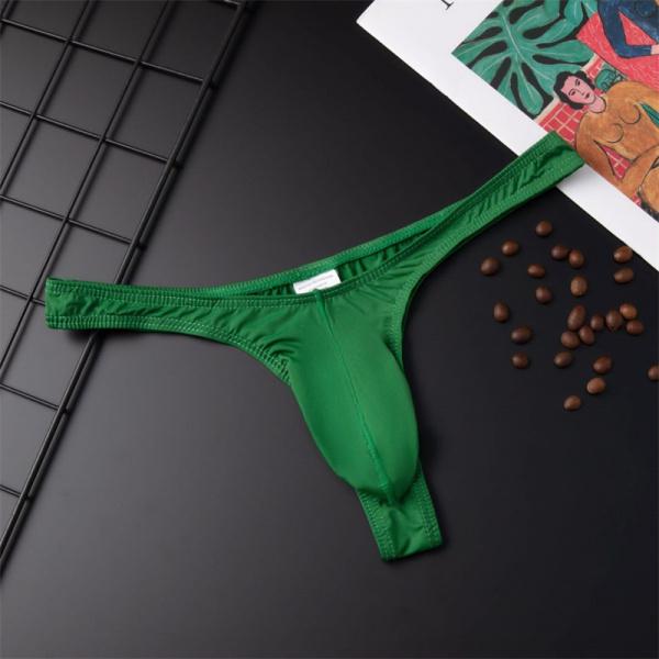 2PCS/3PCS/4PCS Men's triangle underwear knitted nylon breathable and elastic low waist T-shaped back underwear suitable for all seasons, sizes availa M-XXL 2PCS/3PCS/4PCS Men's triangle underwear knitted nylon breathable and elastic low waist T-shaped back underwear suitable for all seasons, sizes availa M-XXL