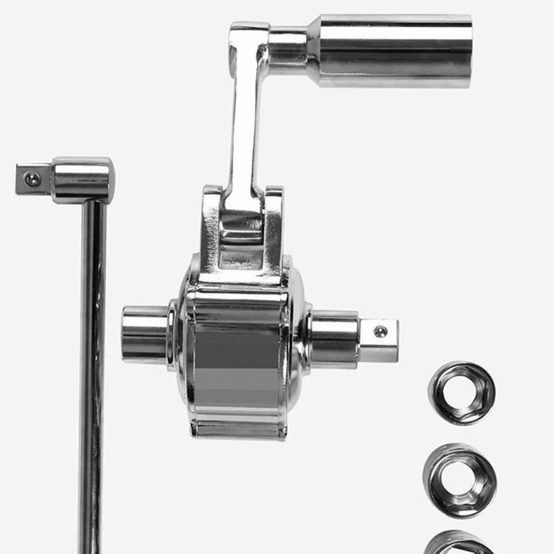 Torque Multiplier Wrench Set Chrome Vanadium Steel Lug Nut Remover Heavy Duty Labor-Saving Tool for Car & Truck Tire Repair