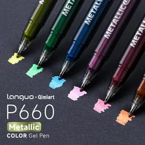 48 Color Metal Glitter Neutral Pen, Smooth Writing, Ideal for Sketchbooks, Art Supplies, Back-To-School, Office Use, Perfect Gift