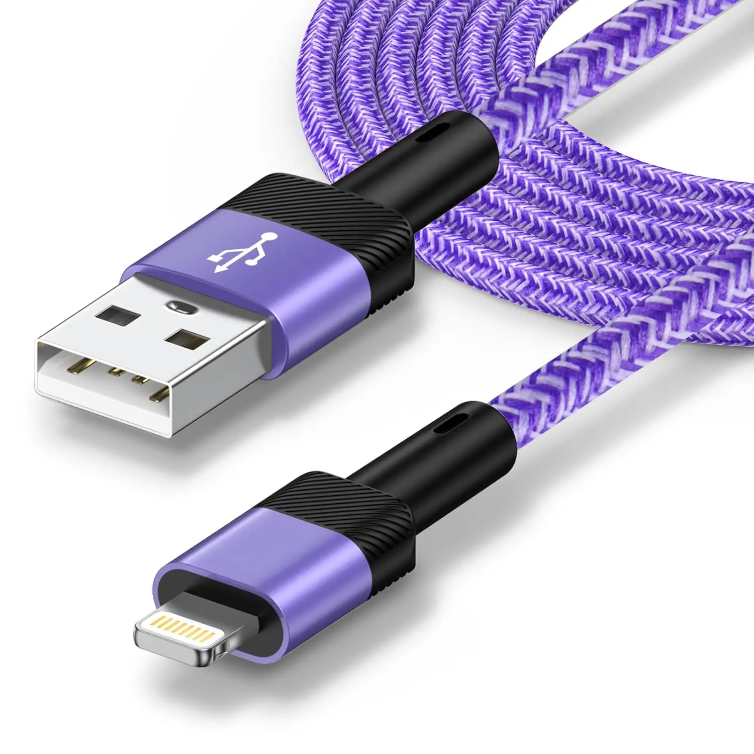 10FT   Charger Cord Compatible with  14 13 12 11 Pro Max XR XS X 8 7 6 Plus SE,iPad Pro Air Mini,iPod,3.1A 10 Foot Long Cord Appl e Charger     Cord Nylon Braided