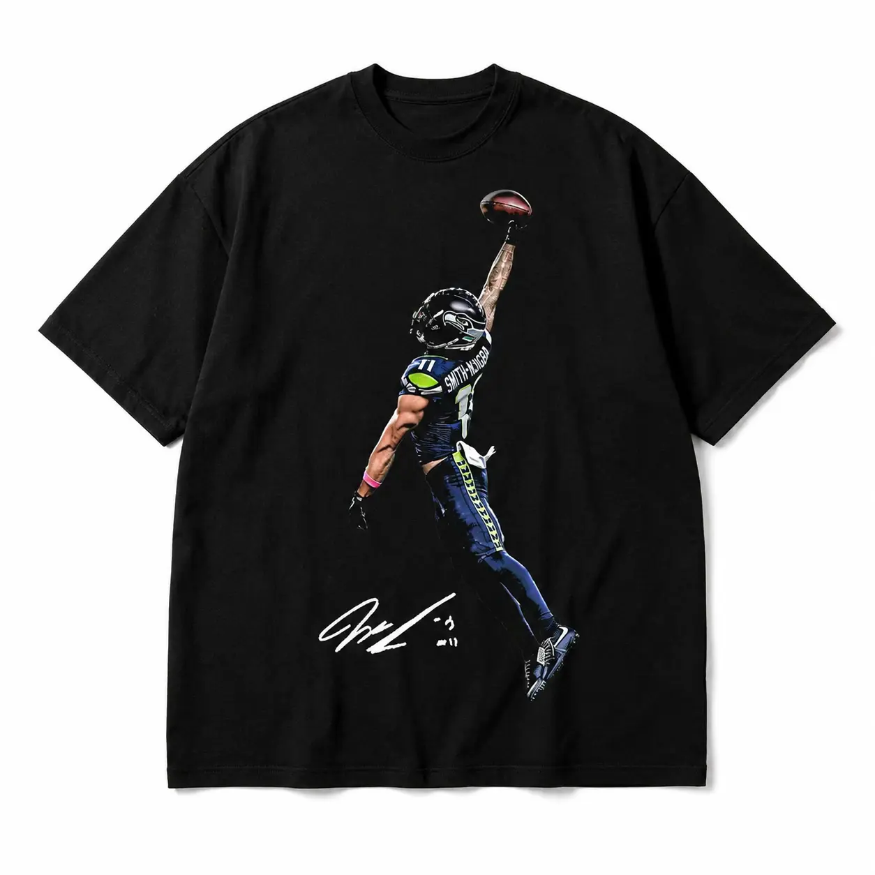 SMITH- NJIGBA "POSTERIZED" TEE Adult and Youth T-Shirt Sweatshirt, Jaxon Smith-Njigba shirt, # Seahawkkk merch, graphic t-shirts, Seattle Football Game Day Shirt, men's clothing clothes merch, Streetwear, Gift For Him and Her
