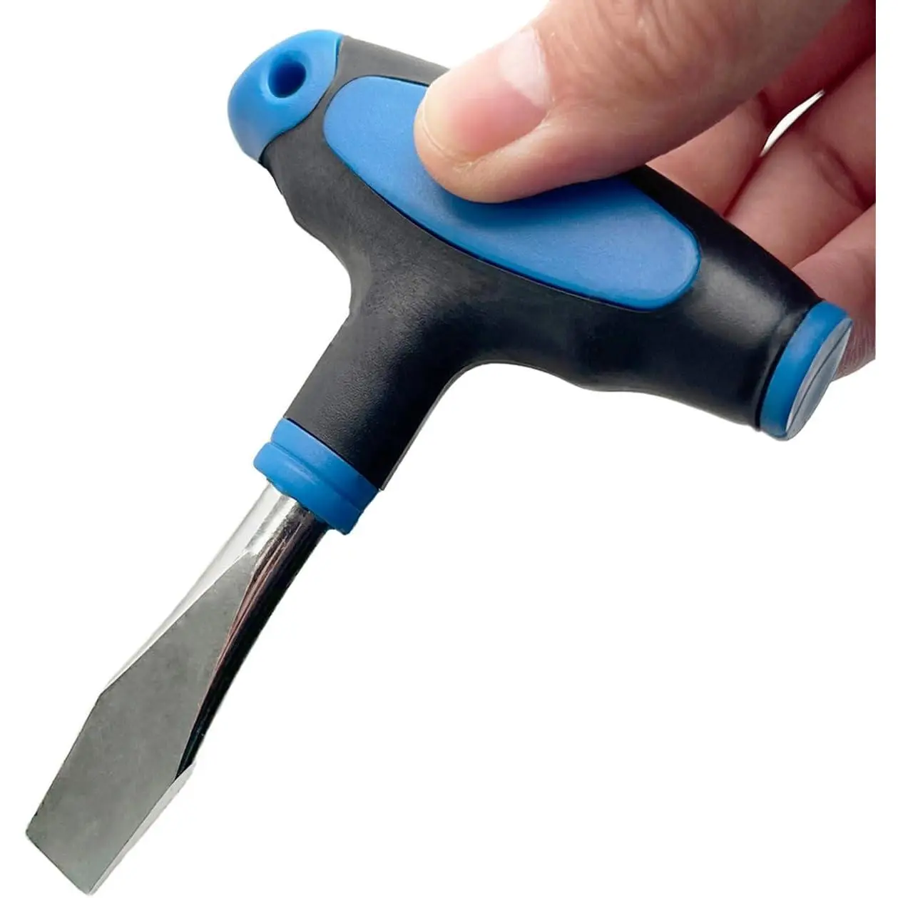 T Handle Flat  , T Handle Flathead Screw Drivers Assembly Tool for Slotted Screw   Quick Release Plate or Camera Tripod Monopod Small Flat   ( 10mm)