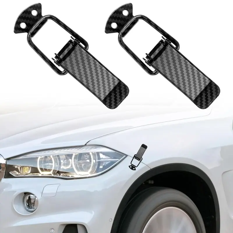 Car Bumper Gap Clip, No Drilling Decorative Hook, Front Bumper Repair Clip, Engine Hood Reinforcement Clip, Trunk Bumper Exterior Accessory