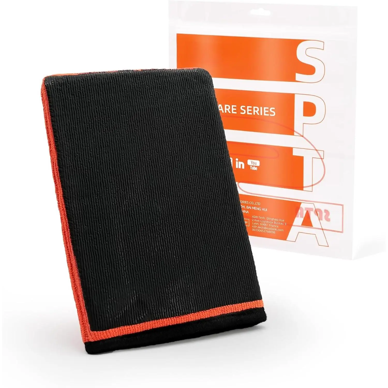 Clay Mitt, Medium Grade Clay Bar Infused Mitt, Synthetic Clay Glove,  Detailing Glove  Removes Debris,Embedded Contaminants,Tree Sap &  Dust from Your ,Glass,Wheels, &