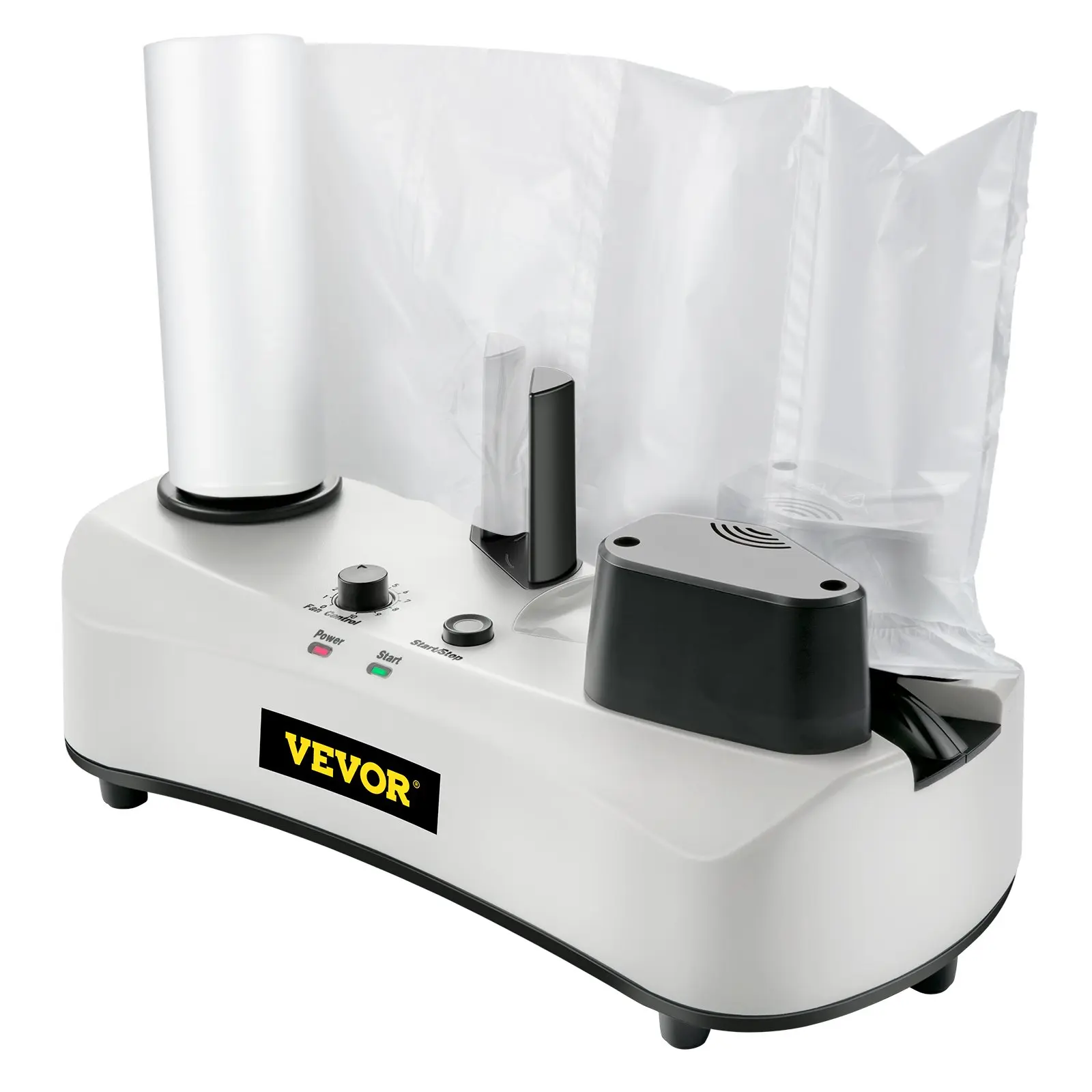 【Summerfinds】VEVOR Air Cushion Machine, Sealing Speed 7.2-7.8 ft/min Air Pillow Machine, 110V Air Pillow Packaging Machine, Portable Air Cushion Wrap Machine for Inflatable Packaging+164 ft/50 m Test Film Roll