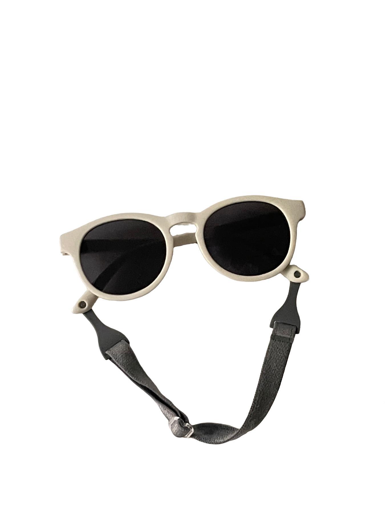 Uv400 Sunglasses with Anti-Drop Strap, Unisex Baby Shades, Travel Essential Sun Protection Glasses for Kids