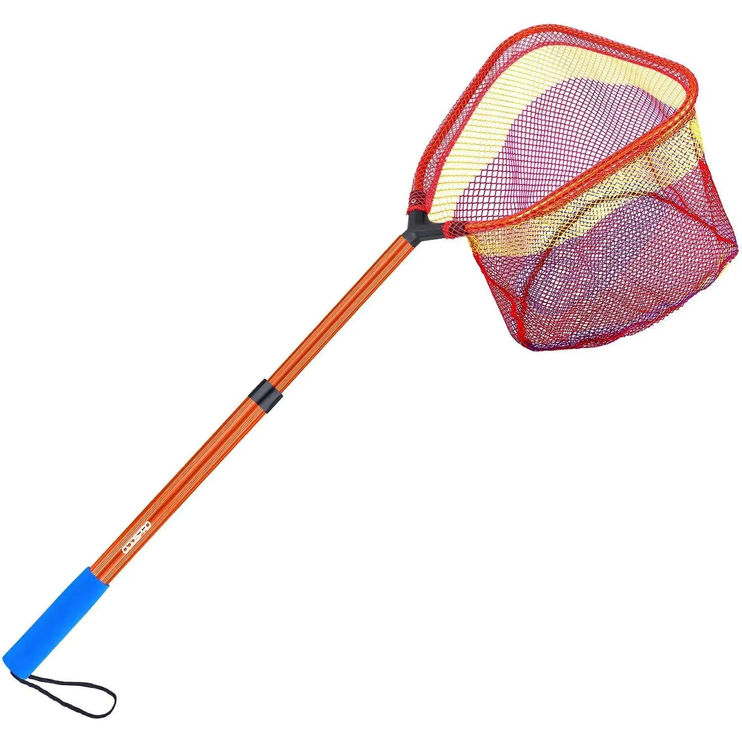 Fishing Net - Telescoping , Minnow, and Butterfly Net With 11.4" Depth, Handle Extends to 30" for Easy Catch and Release