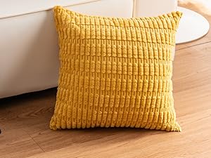 Pack of 2 Corduroy Decorative Throw Pillow Covers 18x18 InchSoft Boho Striped Pillow Covers Farmhouse Home for Sofa Living Room Couch Bed(Sage Green) Pack of 2 Corduroy Decorative Throw Pillow Covers 18x18 InchSoft Boho Striped Pillow Covers Farmhouse Home for Sofa Living Room Couch Bed(Sage Green)