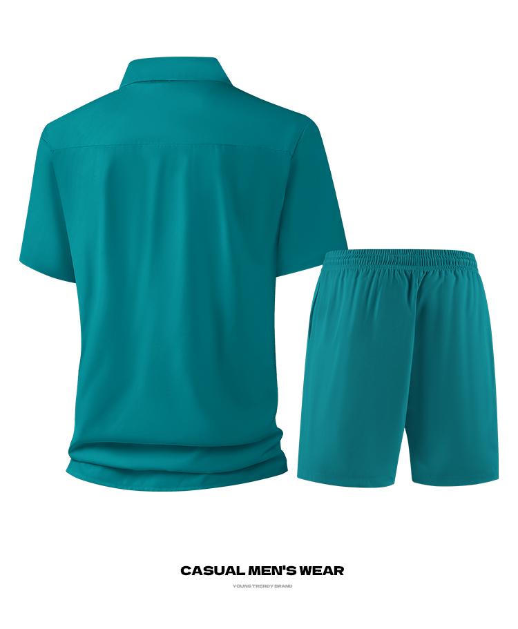 2026 Summer Cross-Border Amazon 3D Sports Set: Thin Shorts, T-Shirt, Short-Sleeve Casual Sports Shorts and Short-Sleeve Top