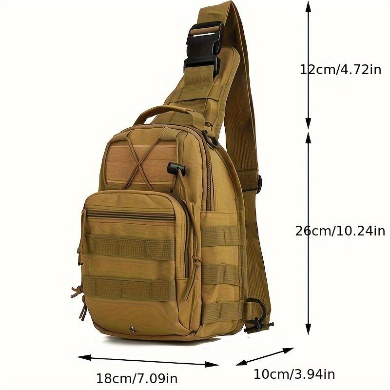 1 piece of outdoor compact and lightweight hiking backpack, multi-purpose durable chest bag