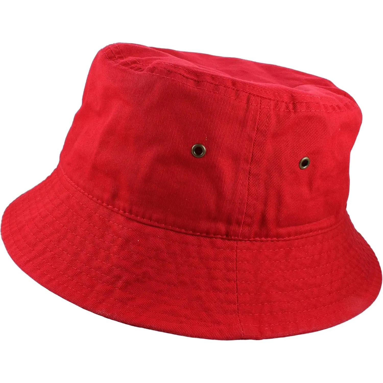 100% Cotton Solid Color Bucket Hat for Women & Men, Collapsible Packable Summer Beach Hat for Trekking Sports & Outdoor Hiking/Light Outdoor Use, Trekking Sports & Outdoor Hats