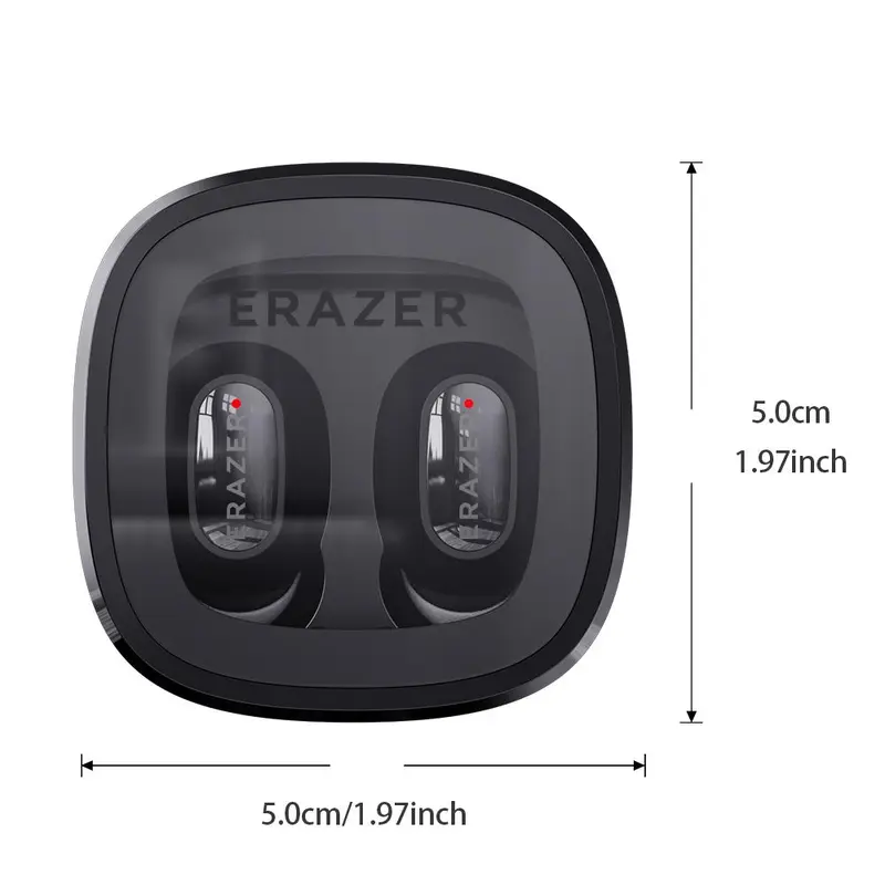 Product Introduction of ERAZER XT62PRO Wireless Earbuds with Mic, Fall Mini Headphones, In-ear Earphone, IPX5 Waterproof Earphone 75