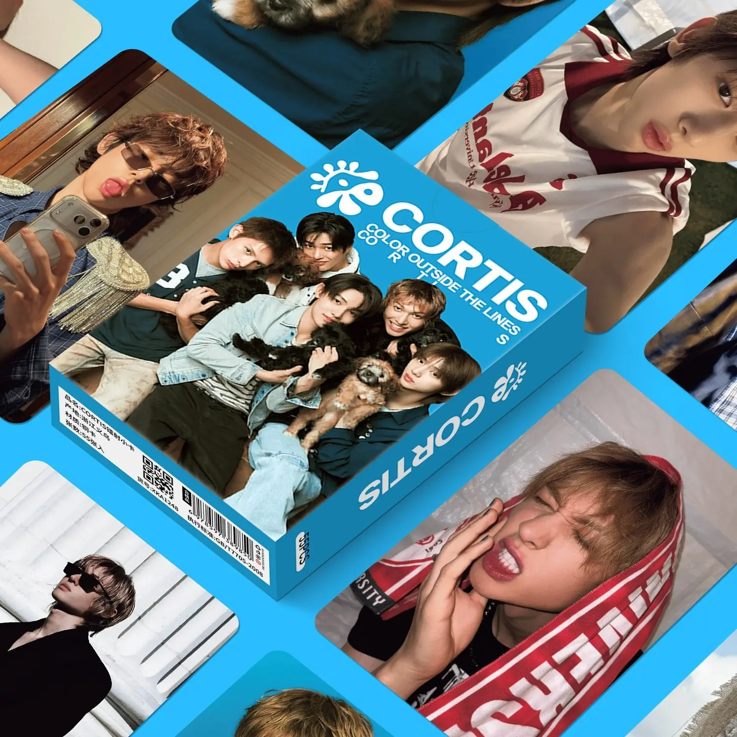 55pcs Cortis Kpop Concept Photocards Set, 3 Inch Laminated Lomo Cards, Album Idol Photo Cards, Collectible Trading Cards, Fan Merch Gift for K-Pop Stans