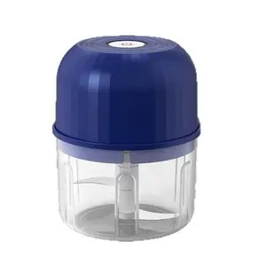 Multifunctional Mini Food Chopper - USB Rechargeable Electric Garlic Masher, Meat Grinder, Baby Food Blender for Garlic, Chili, Meat (Portable Kitchen Appliance)