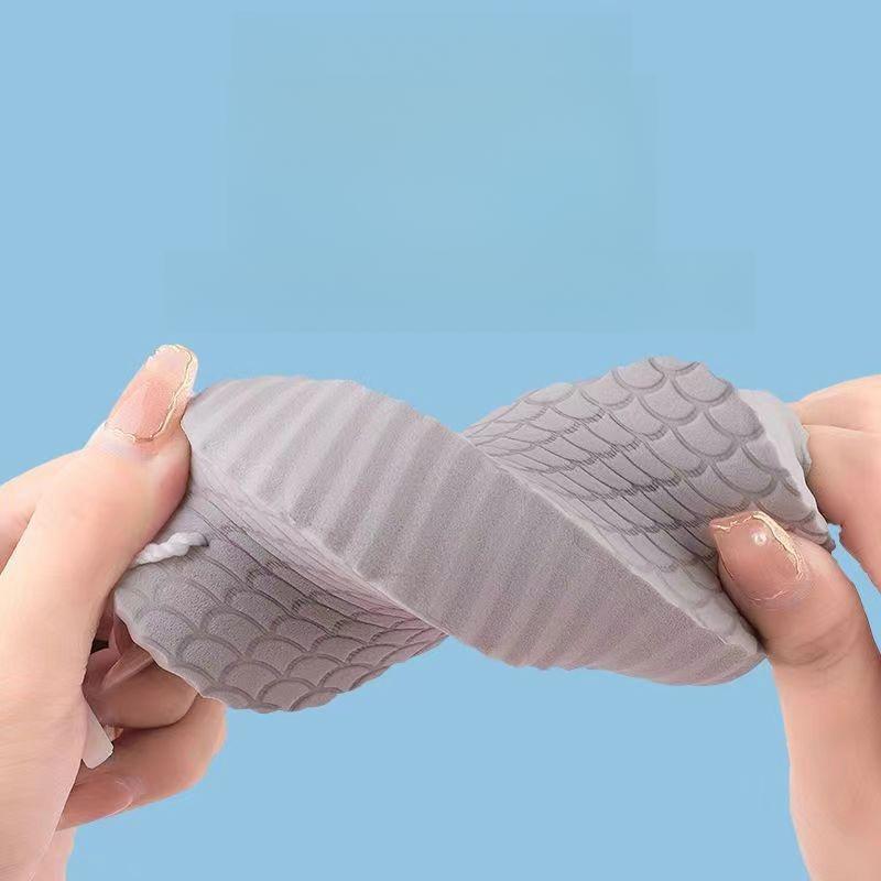 Double-sided Bath Sponge, 4 Counts/set Exfoliating Bath Tool, Exfoliating Body Scrubber, Body Dead Skin Remover for Home Bathroom Vacation Dormitory Salon