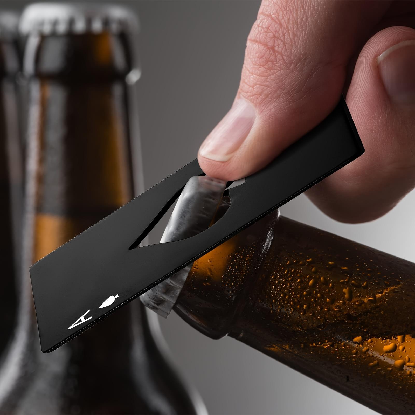 For Weddings, Anniversaries & Birthdays, Creative Bottle Opener Solution, 50 Pcs Hollow Ace of Spades Poker Stainless Steel Wine Bottle Opener, Stainless Steel Beer Opener, Effortlessly Prepare Party Favors, Party Favor Supplies