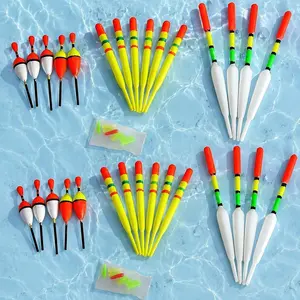 Ultimate Fishing Float Kit: Multi-Size Cork Bobbers for Boat & Rock Angling. Enhanced with Rubber Lures, Sinkers & High-Sensitivity Float Rigs. Saltwater & Freshwater Gear Upgrade Combo.