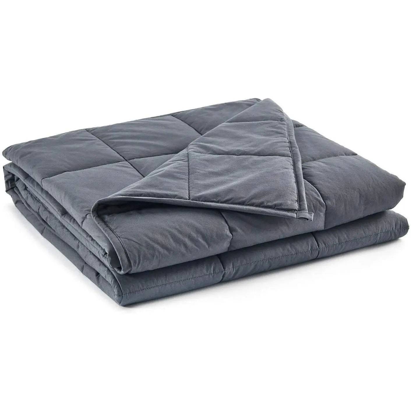 RelaxBlanket Kids Weighted Blanket | 40''x60'',10lbs | for Child Between 90-130 lbs | Premium Cotton Material with Glass Beads | Dark Grey