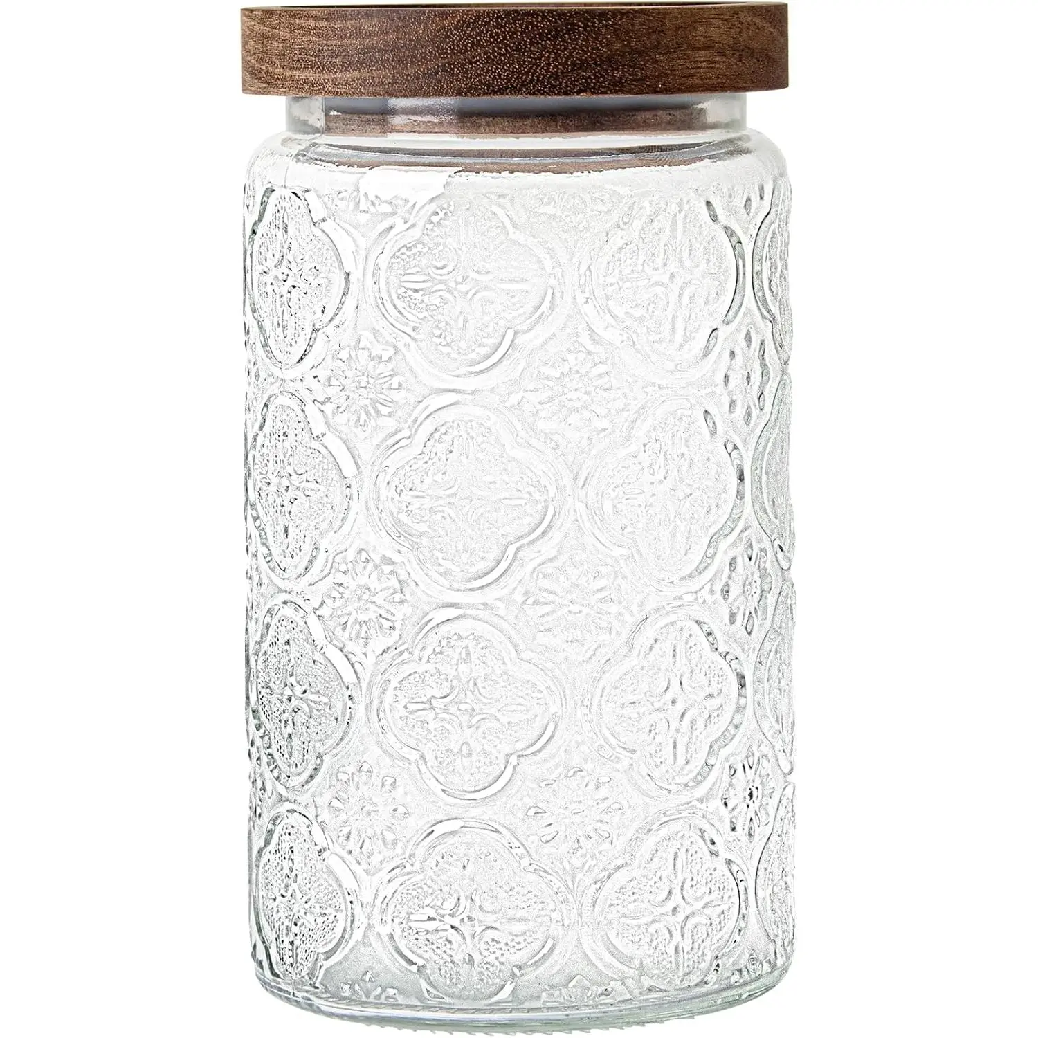 32Oz Glass Jar with Lid, Candy Jar, Cute Jar,  Glass Storage Jar | for Sugar, Coffee, , , Flour, Candy Cookie, Pasta, Cereal
