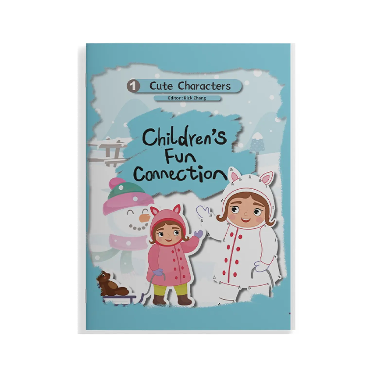 Kids Focus & Attention Dot-to-Dot Book | Connect the Dots (Numbers) | Screen-Free Quiet Activity | Brain Boost + Fine Motor Skills