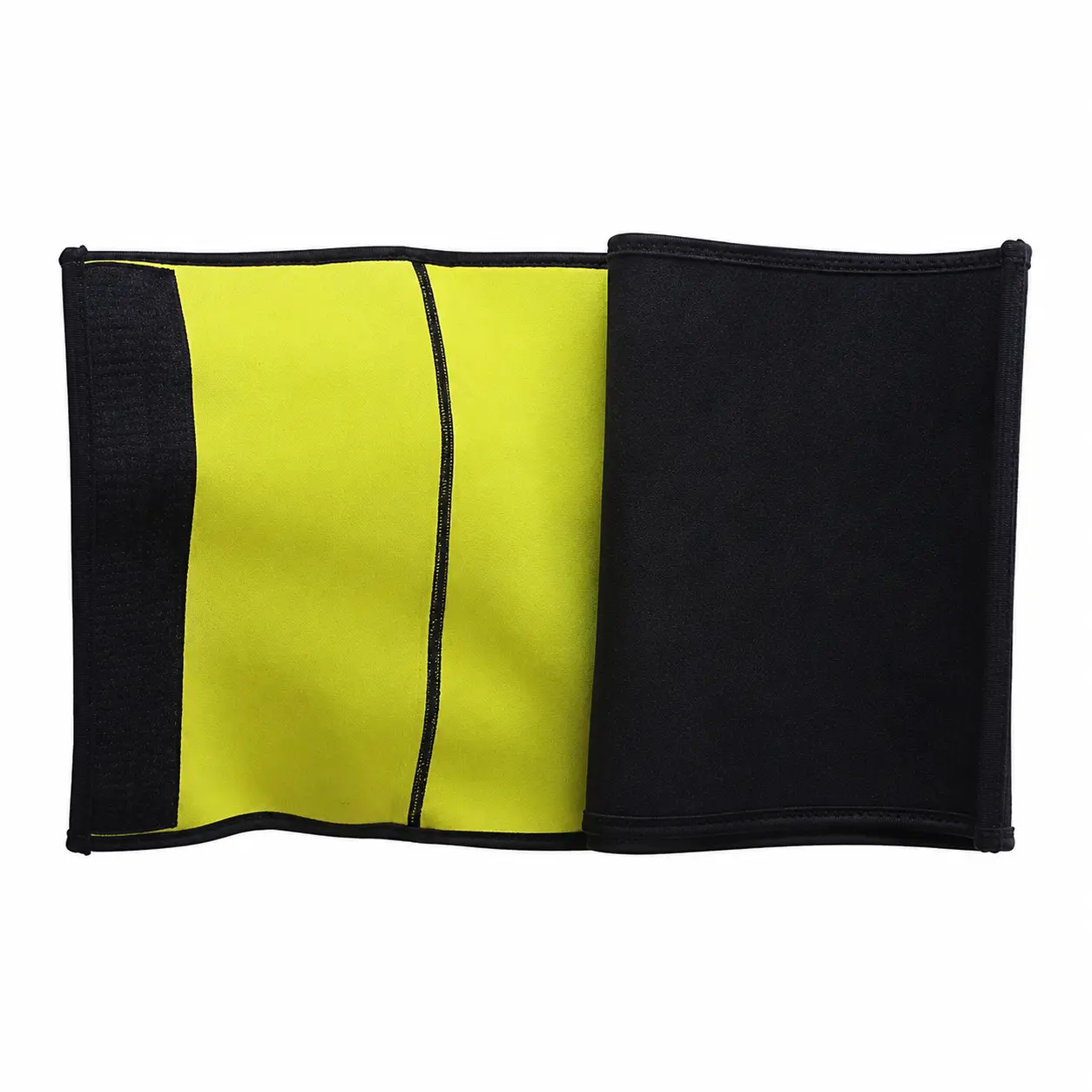 Adjustable High-Compression Thermal Waist Trainer Belt for Postpartum Recovery, Fitness Training, and Core Support — Breathable Neoprene-Like Material with Secure Hook-and-Loop Closure and Ergonomic Design