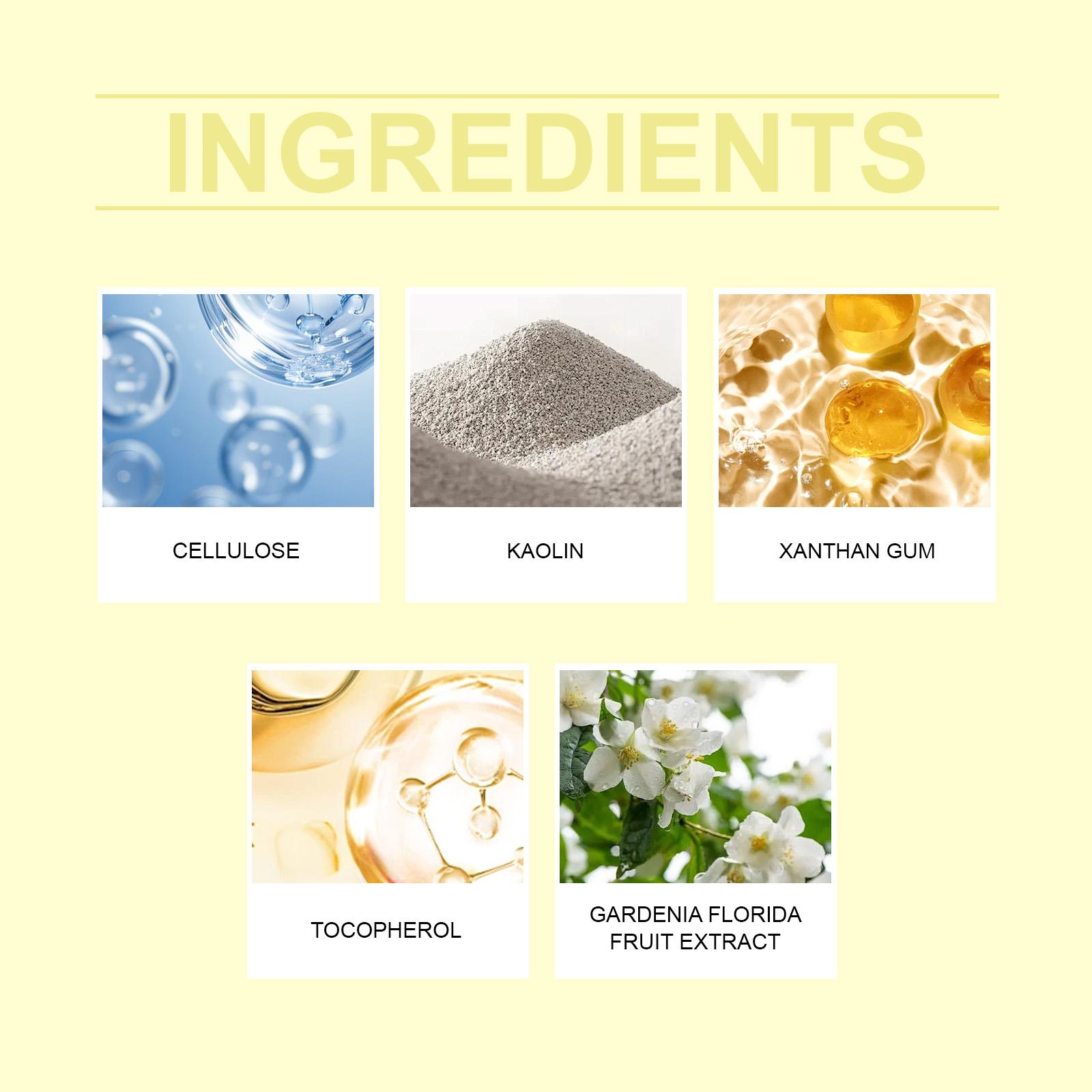 OUHOE Oil Blotting Sheets (Gardenia), Cellulose & Kaolin Dual Oil Control, Gardenia Extract Brightening + Vitamin E Antioxidant, Makeup-Friendly No Powder Removal, Soft for Oily Skin