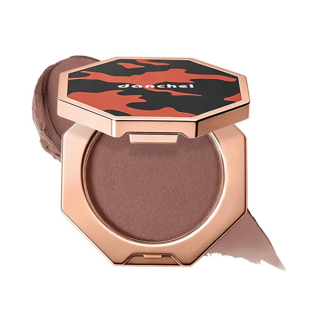 danchel Mousse Cream Bronzer, Natural Blurring Soft Matte Finish, Waterproof & Transfer-Resistant, All-Day Wear No Fading, Lightweight, Velvety Soft Texture, Airbrushed Blending, Multiple Shades for All Skin Tones