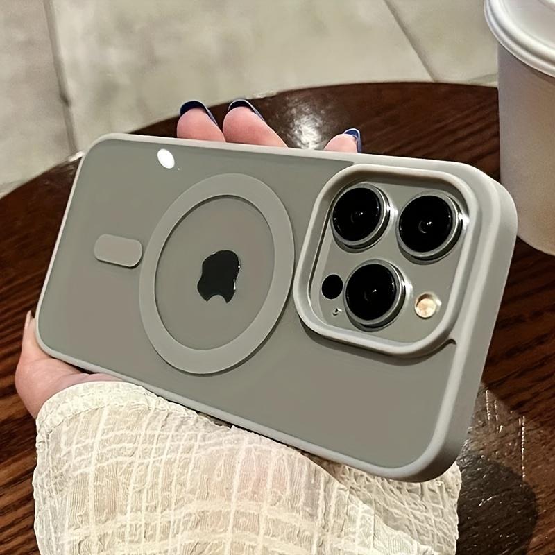 Phone Case - New Shock-Resistant Magnetic Case for Iphone 17, 16, 15, 14, 13, 12, 11 Pro Max, 14 Plus, X, Xs Max with Wireless Charging Hard Back Cover
