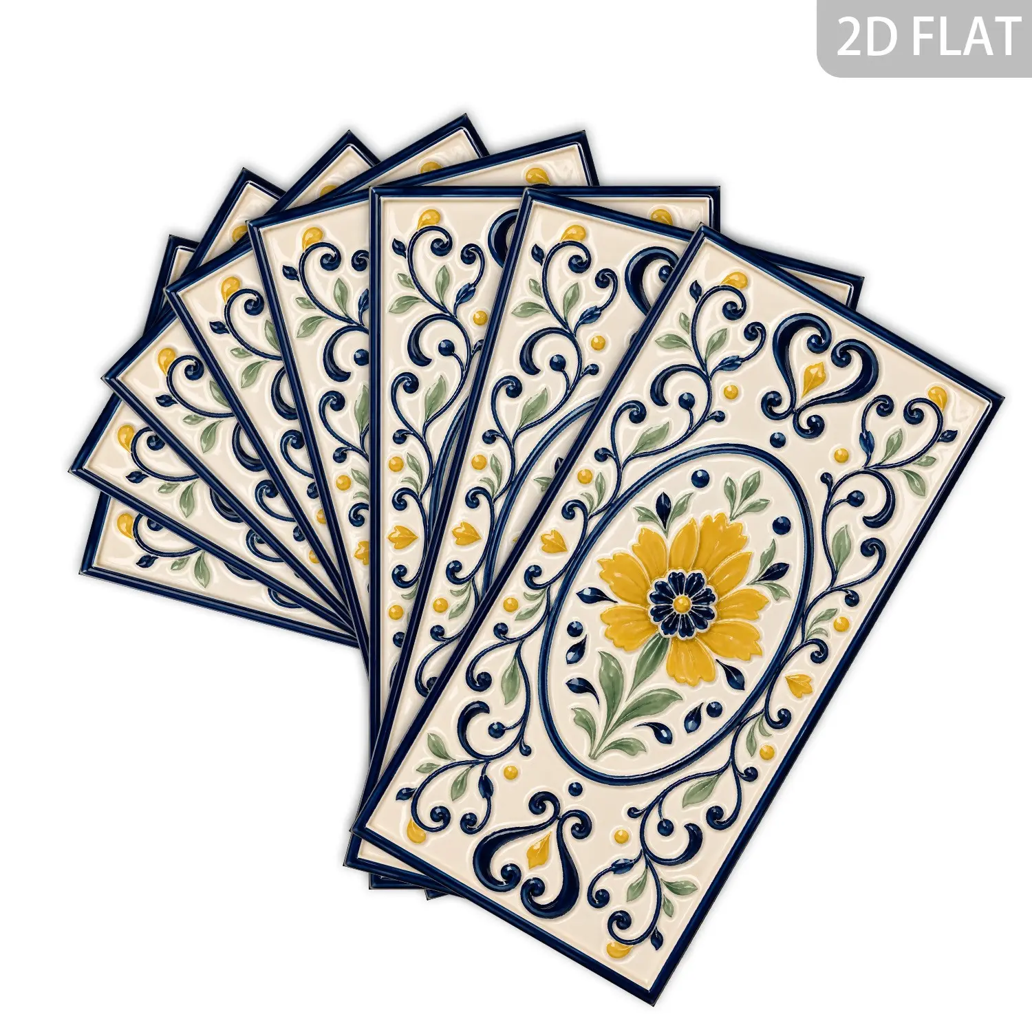 8/24/40pcs Self Adhesive Baseboard Wall Sticker,Glazed Waterproof,Easy To Tear And Stick,Suitable For Home Decoration And Decoration