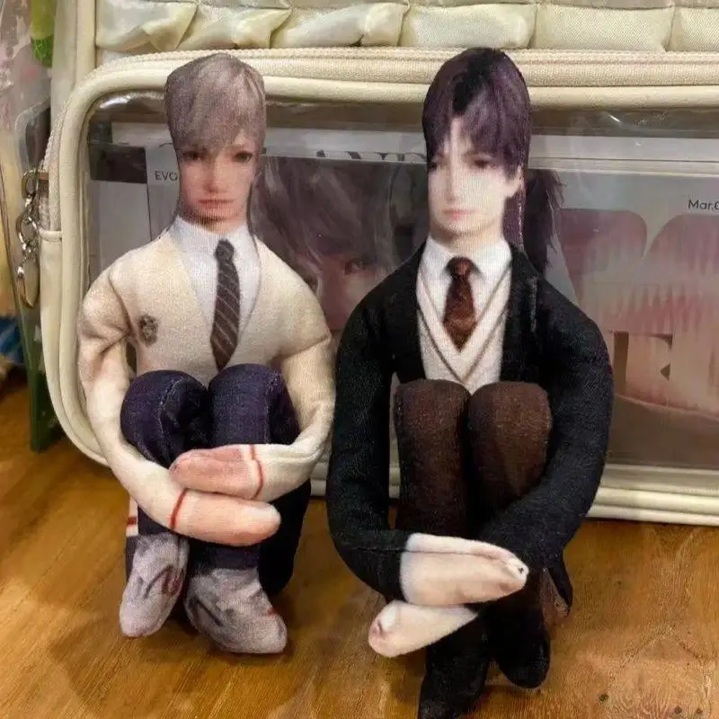 28cm Love And Deep Space Rafayel Xavier Zayne Sylus Full-Body Doll With Frame And Movable Long Strip Game Peripherals Fans Gift