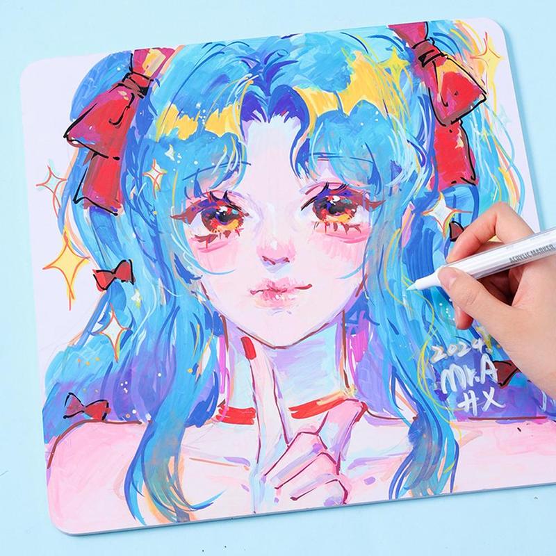 126 Color Marker Pen Set, 1 Set Soft Head Art Marker Pen, Art Markers Set, Painting Coloring Marker Pen, Student and Adult Art Supplies