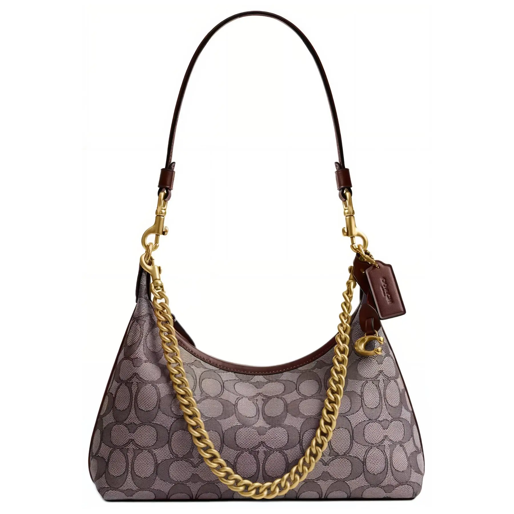 COACH Juliet 25 Jacquard Cotton Crossbody Bag for Women in Oak Maple