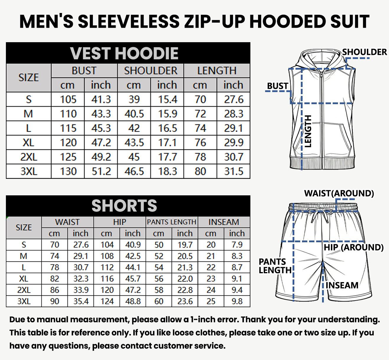 Men's Milano Italy Graphic Sleeveless Hoodie Shorts Set 2 Piece Outfit Milano Letter Print Zip Up Hooded Vest Drawstring Shorts Summer Casual Gym Workout Streetwear Breathable Lightweight Athletic Lounge Set