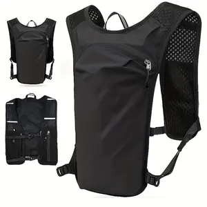1 Solid Color Running Vest |   Multifunctional Large Capacity Running Vest |   Multi Pocket Running Vest
