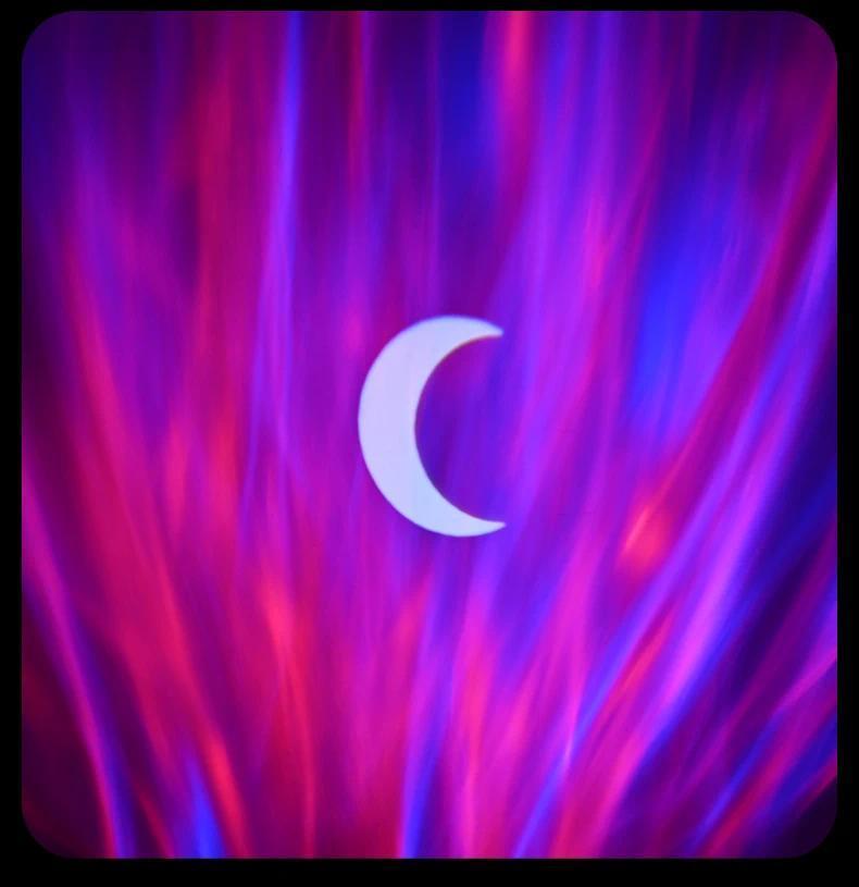 UFO Spaceship Projection Starry Sky Lamp with Bluetooth Speaker LED Lights Bedroom RGB Aurora Moon Lamp for Room Decor Christmas Kids Gift Dual Control Options USB Drive Compatible