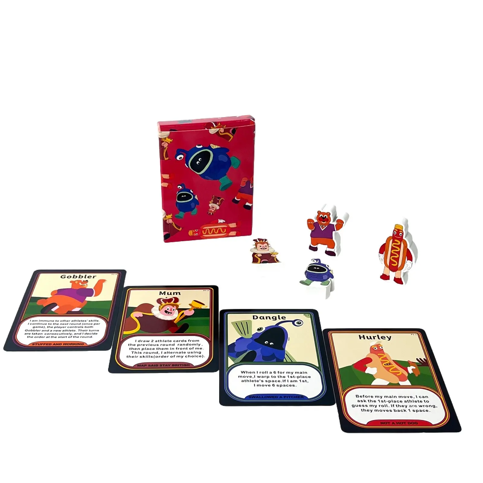 Magic Athletes Party Game, Fast-Paced Racing with Unique Abilities, Includes 36 Racers, Dual-Sided Board, 2-6 Players, 20-Minute Playtime, Family Board Games, Family Fun Game, Tabletop Games, Board Games For Family Night