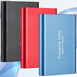 High Capacity Portable External SSD 1TB 2TB 4TB 8TB Fast Speed Pocket Sized Solid State Storage Drive